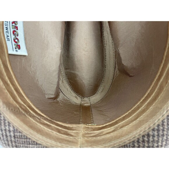 McGregor Sportwear men's hat made in USA color Brown Workers Union size 7 3/8 - Picture 8 of 10